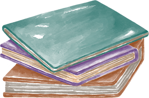 Book watercolor